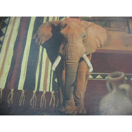 Столик для завтрака в постель «Русская берёза», с ручками «Индийский слон»